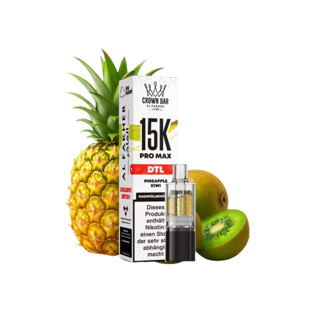 AL FAKHER - 15K Pro Max Pod - Pineapple Kiwi