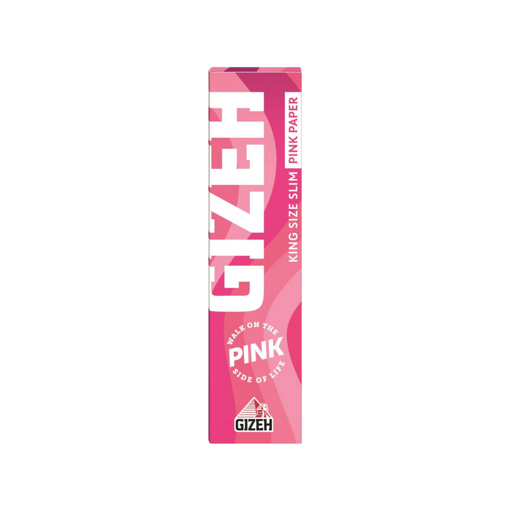 GIZEH BLACK - King Size Slim All Pink (50er)