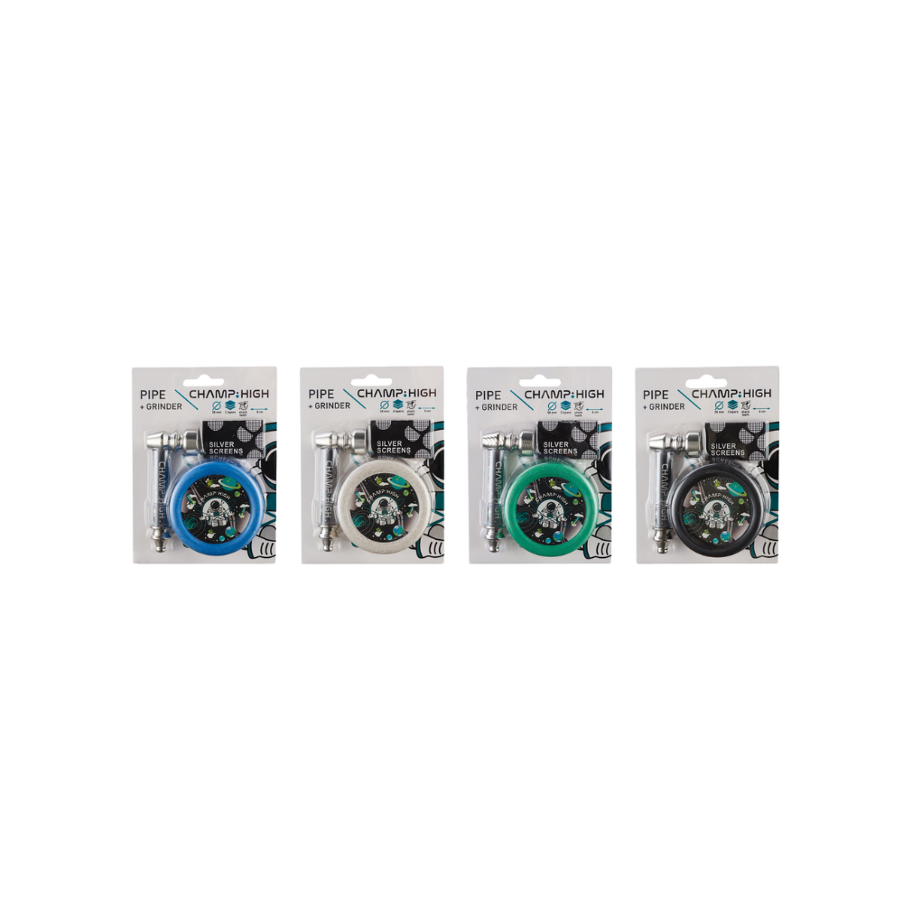 CHAMP HIGH - Handpfeiffe mit & Maxi Grinder