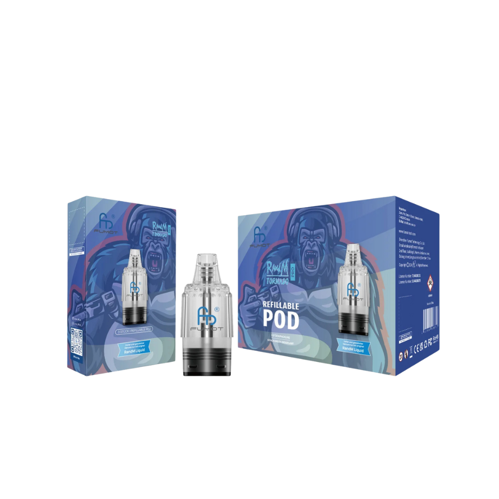RANdM TORNADO PRO - Refillable Pods 6x3