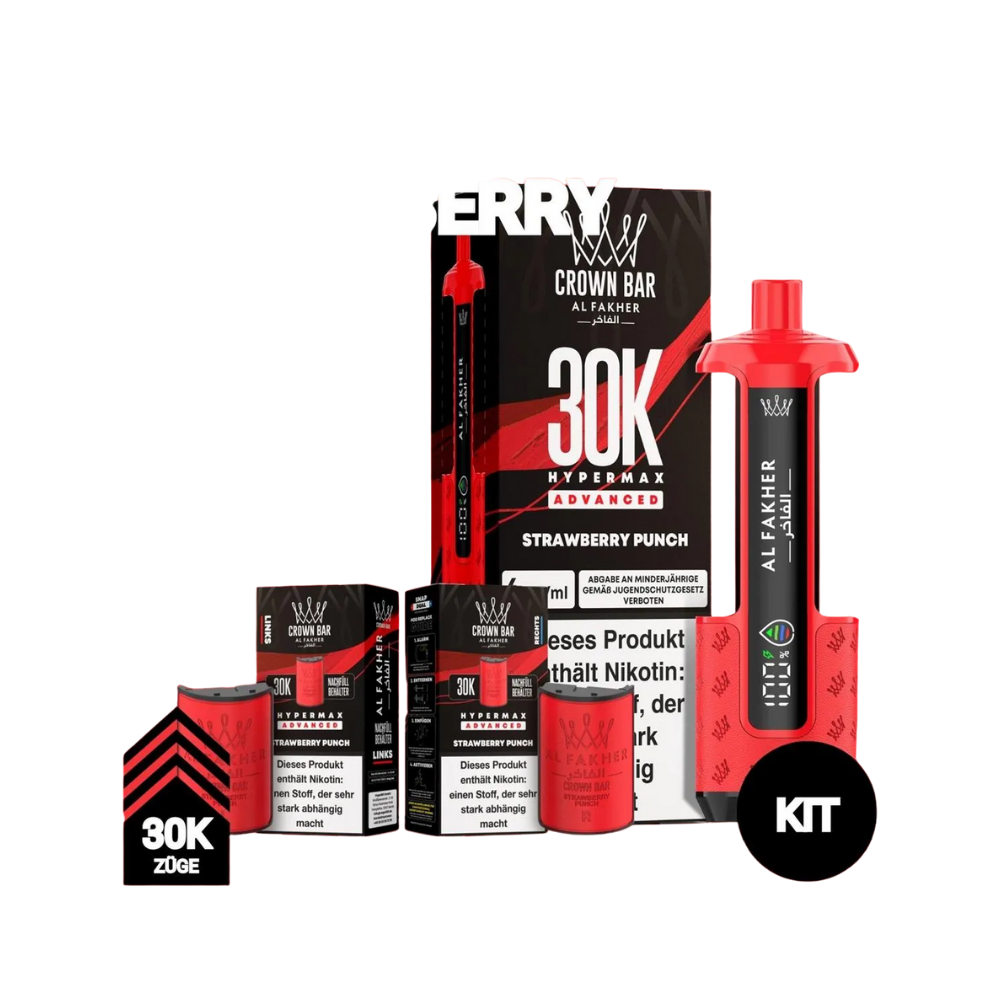 AL FAKHER - 30K Hypermax Strawberry Punch Kit