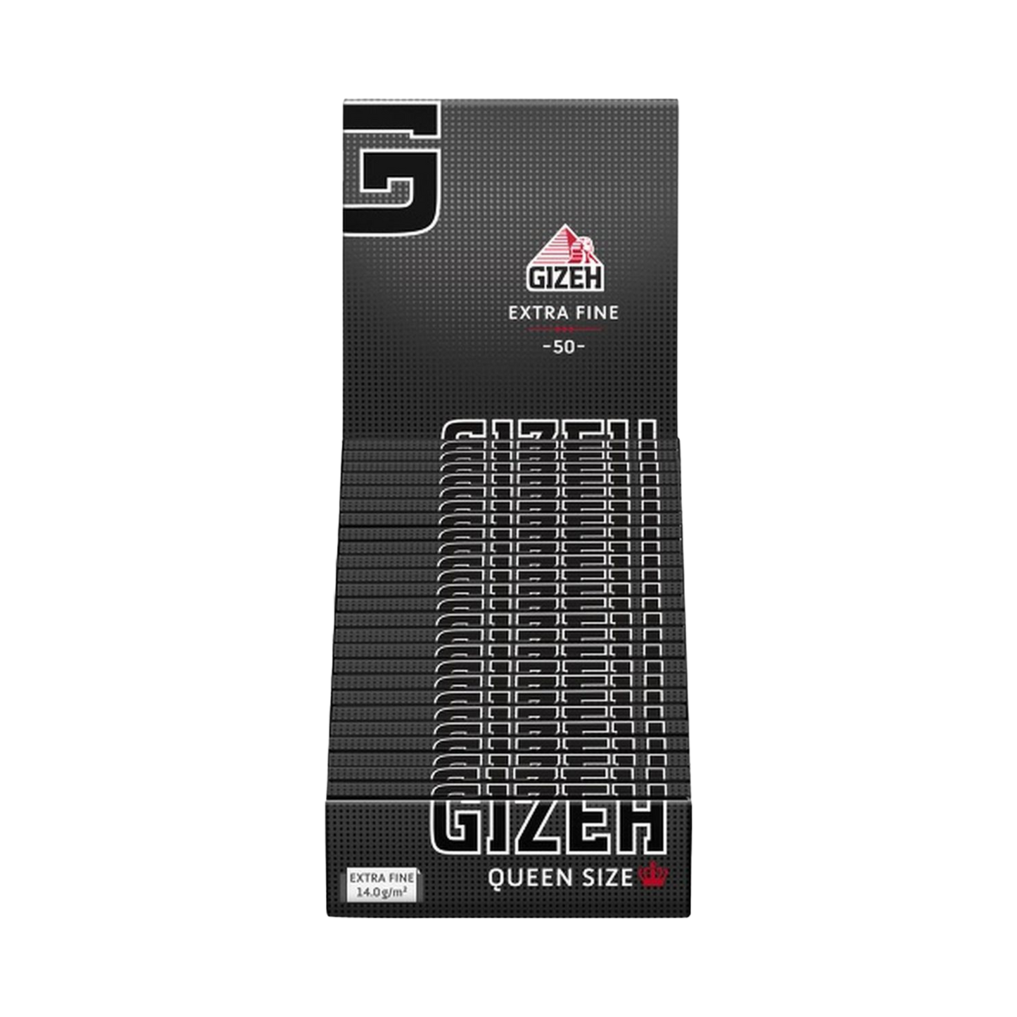GIZEH BLACK - Queen Size Slim 25er