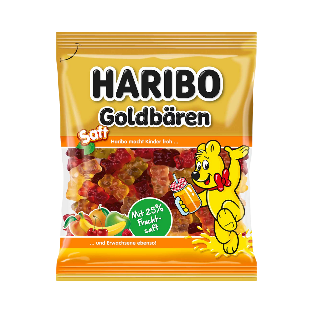 HARIBO - Saft Goldbären 160g (5 Stk.) - MHD: 04.2026
