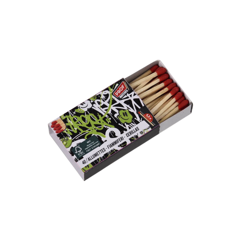 STREICHHÖLZER - Graffiti Style - 10 Schachteln a 40 Stck