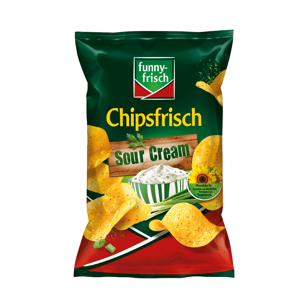 Funny-Frisch - Sour Cream - 150gx10 - MHD: 20.10.25