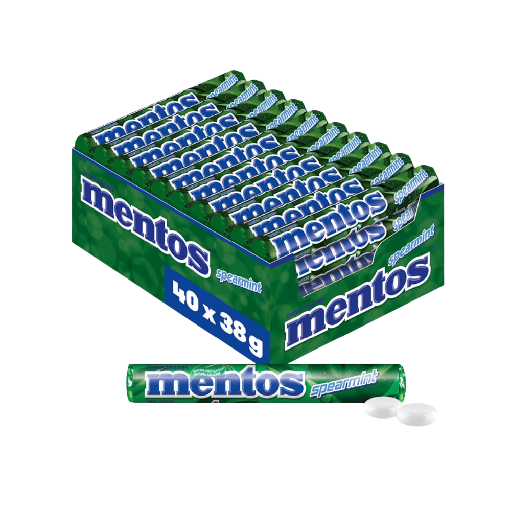 MENTOS - Spearmint - MHD: 05.2028