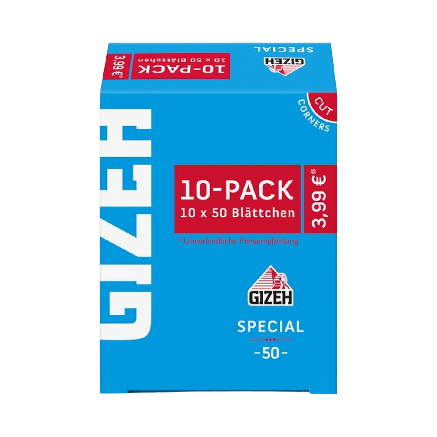 GIZEH - Special 50 Blatt 10x10er