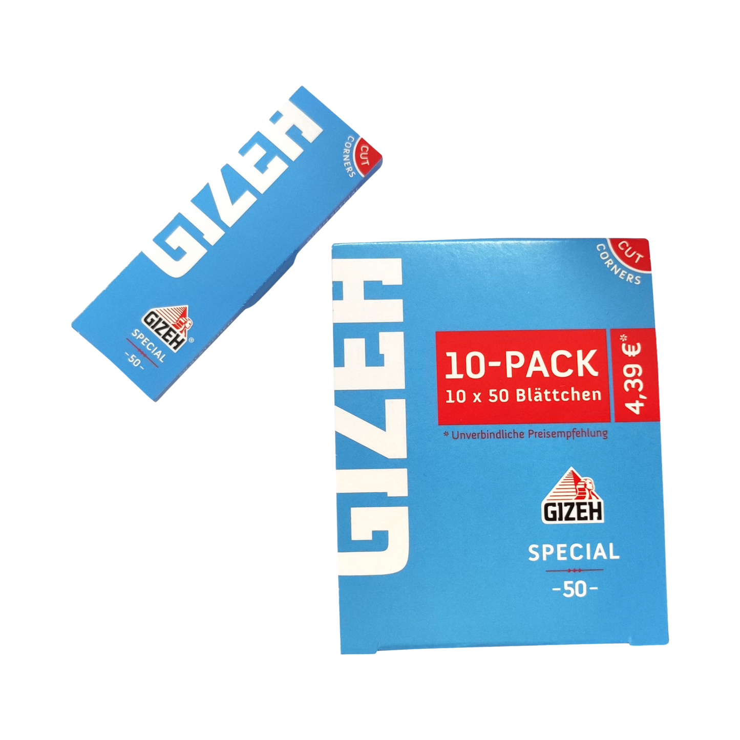 GIZEH - Special 50 Blatt 10x10er