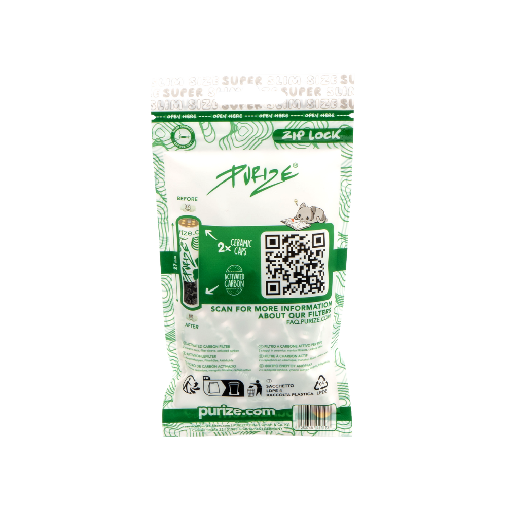 Purize - Super Slim Size - 5mm White - 20x50