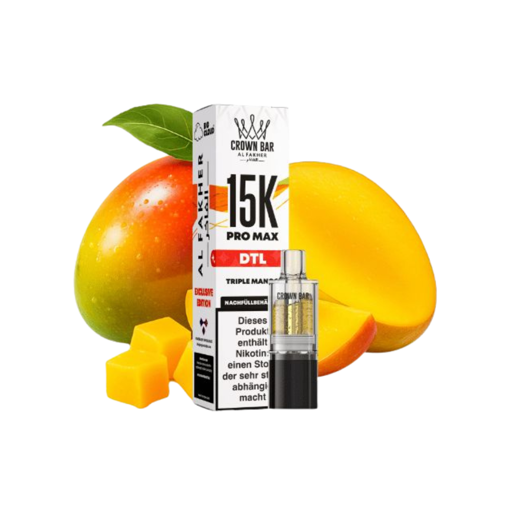 AL FAKHER - 15K Pro Max Pod - Triple Mango