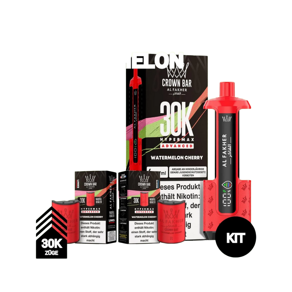 AL FAKHER - 30K Hypermax Watermelon Cherry Kit