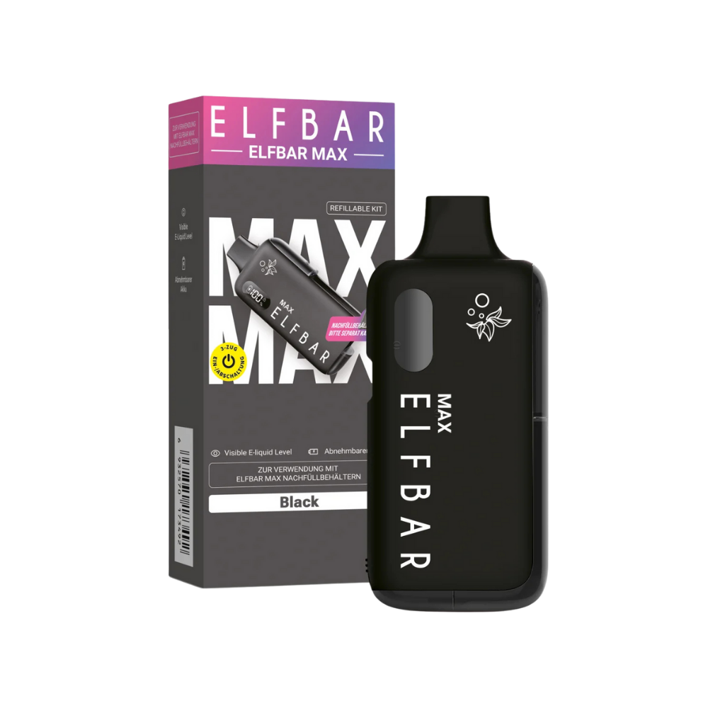 ELFBAR MAX Akku - Schwarz