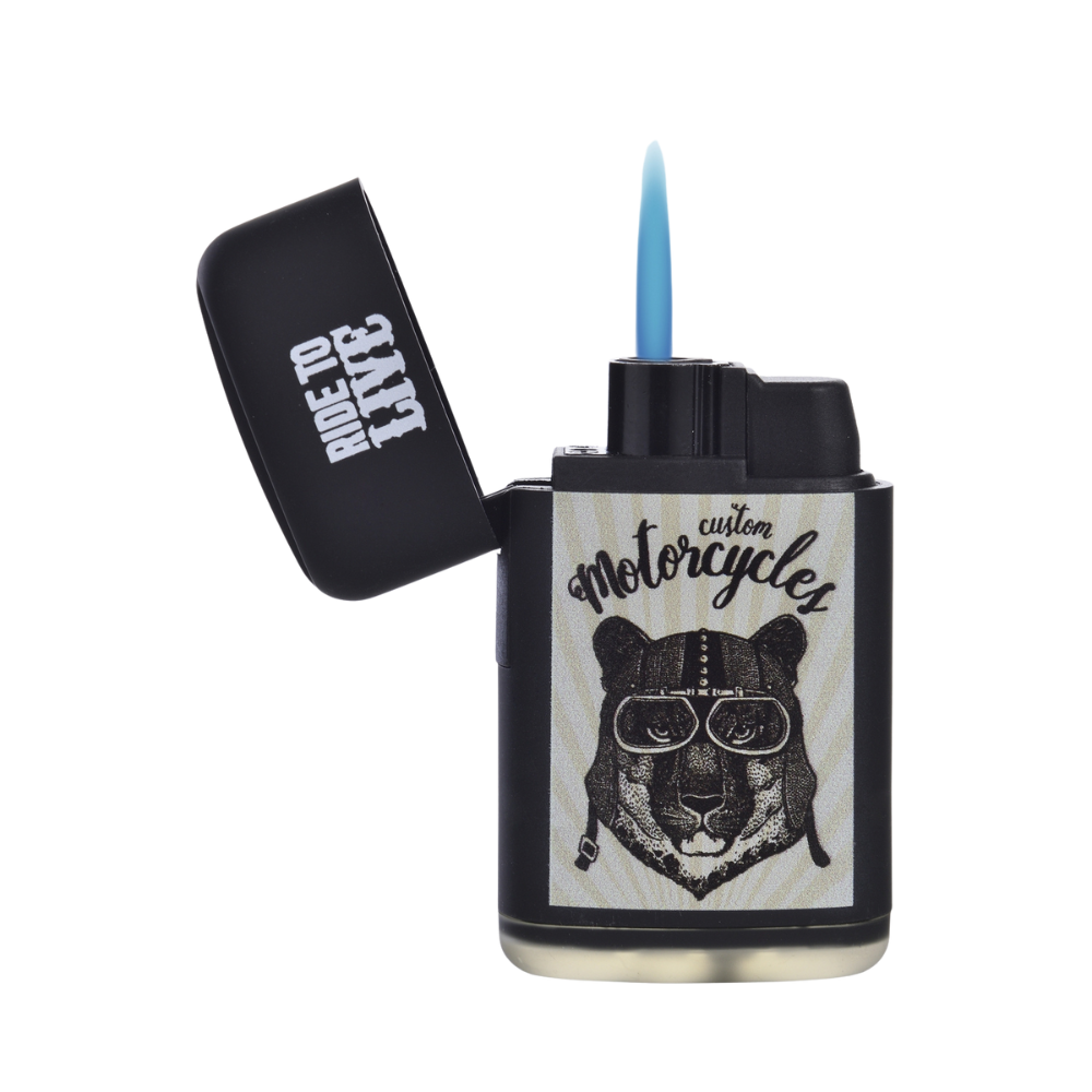 PROF - Single Blueflame Feuerzeug Animals Bikers