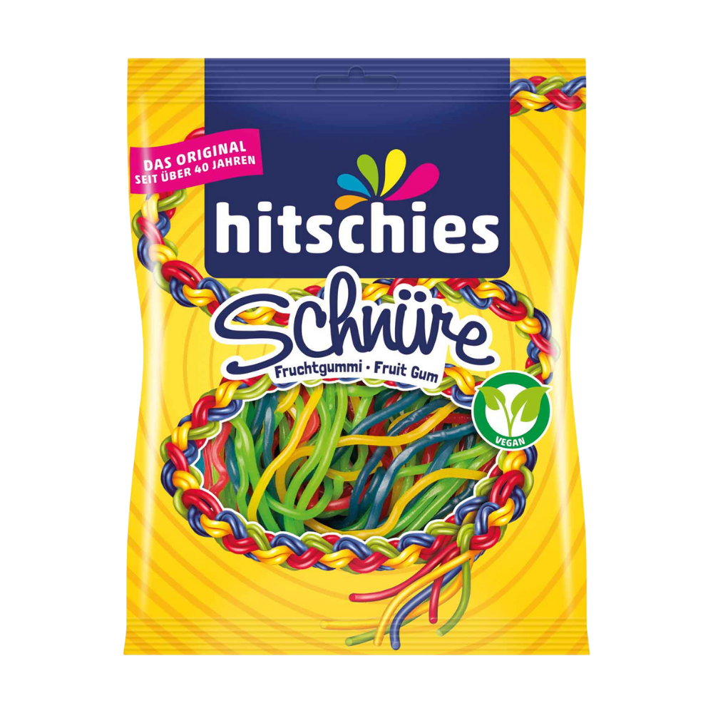 HITSCHIES - Schnüre Bunt 125g (5 Stk.) - MHD: 11.2026