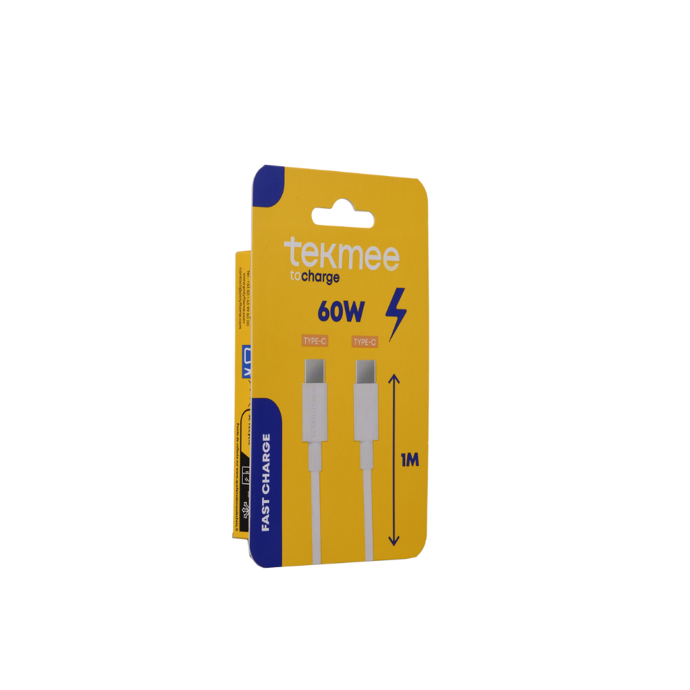 TEKMEE - Type-C zu Type-C Schnelladekabel - 10x1 mtr.