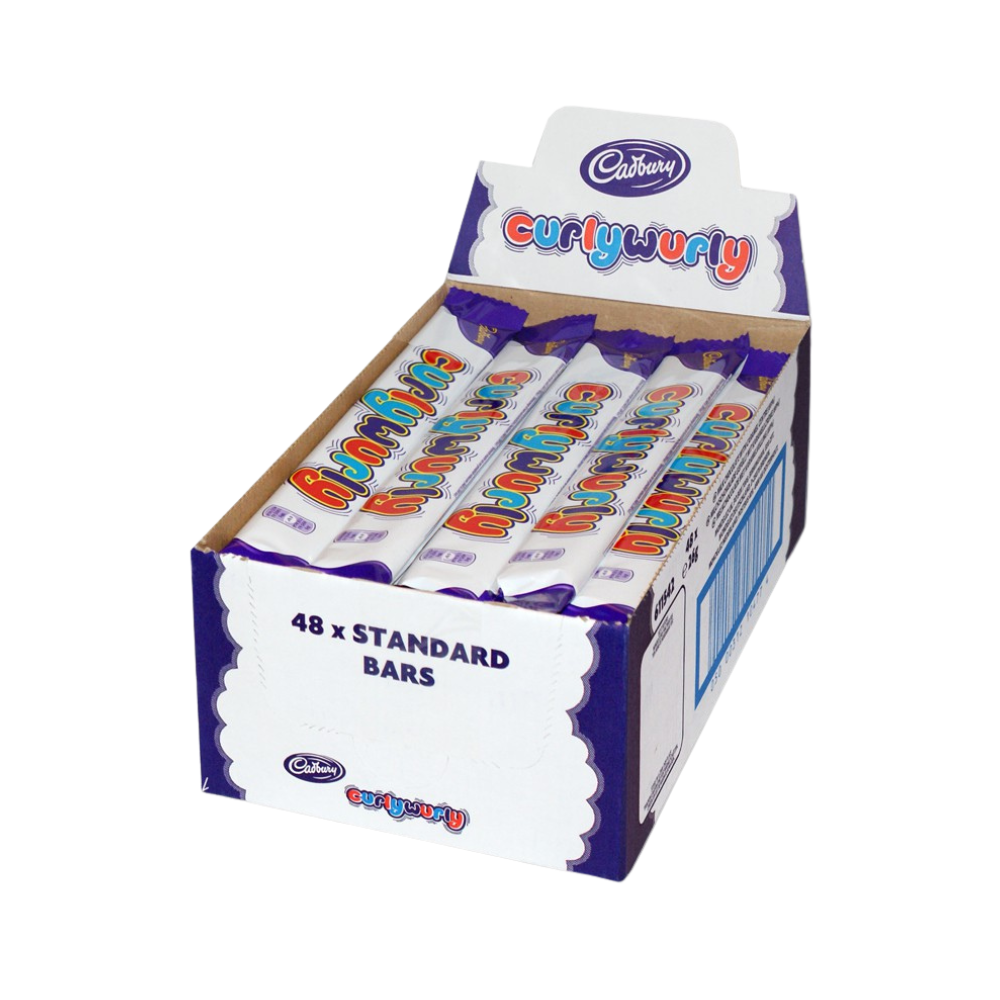 CADBURY - Curly Wurly 48x21,5g - MHD: 03/2026