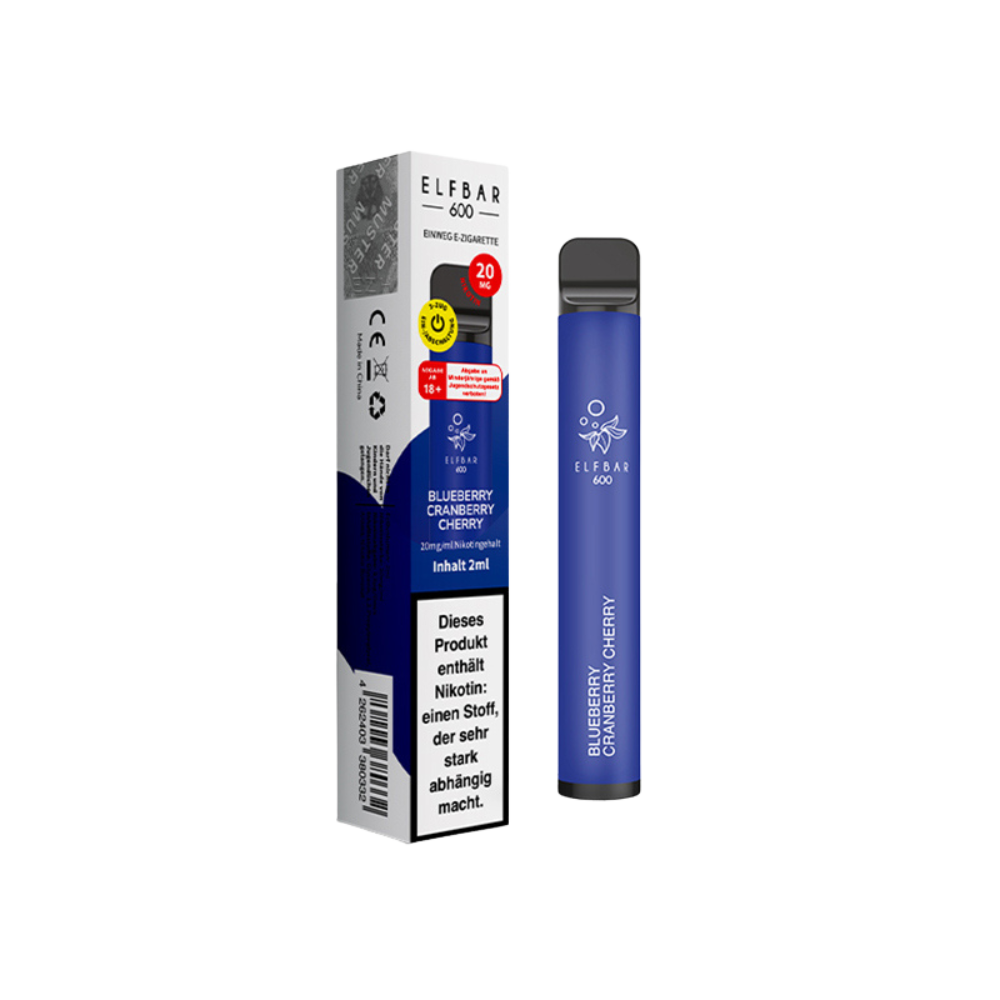 ELFBAR 600 - Blueberry Cranberry Cherry