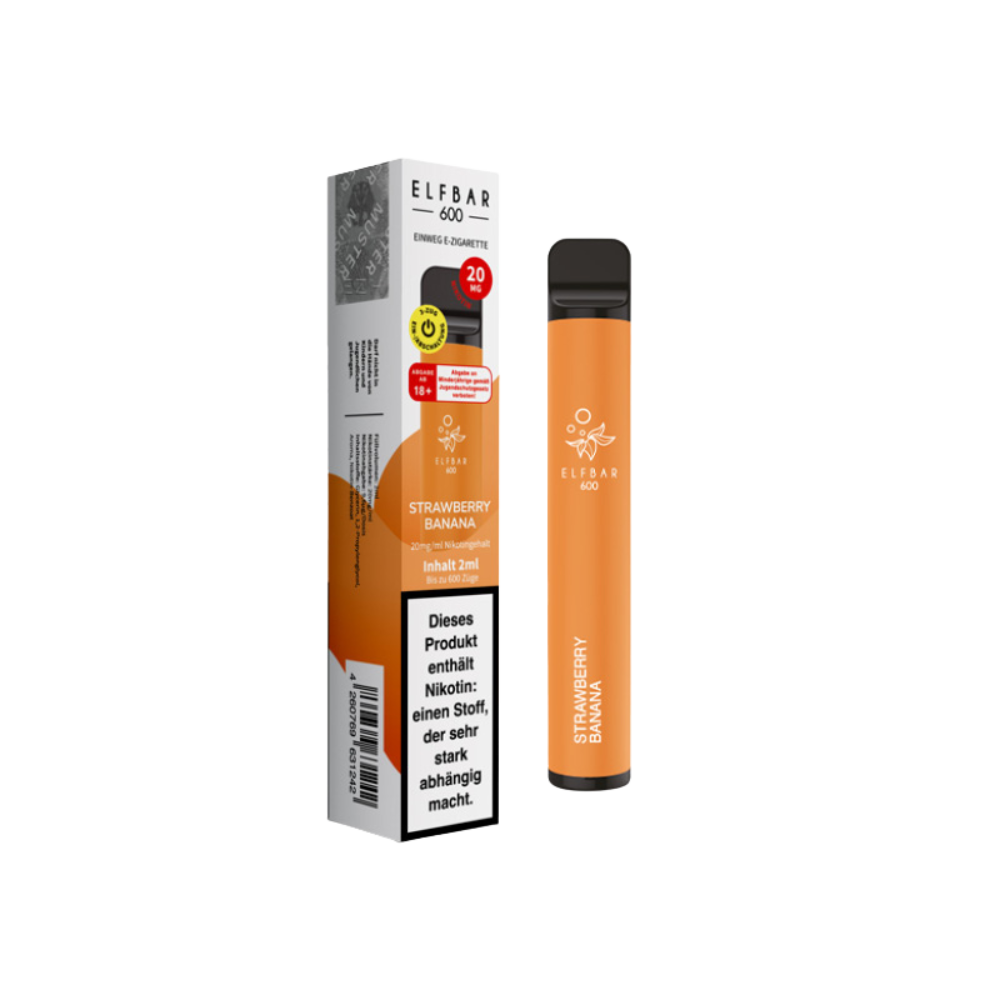 ELFBAR 600 - Strawberry Banana