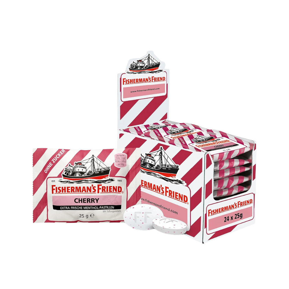 FISHERMAN’S FRIEND - Wild Cherry zuckerfrei - MHD: 12/27