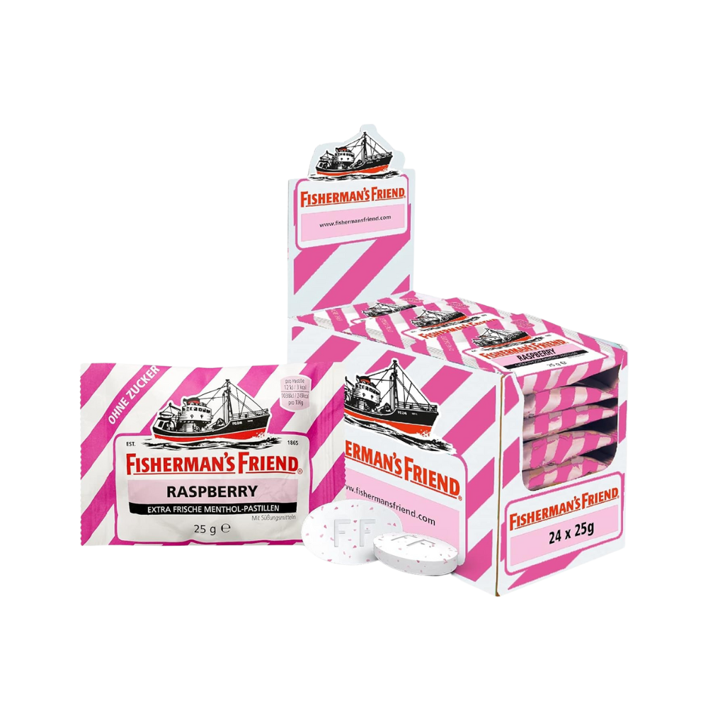 FISHERMAN’S FRIEND - Raspberry 24x25g - MHD: 12.2027