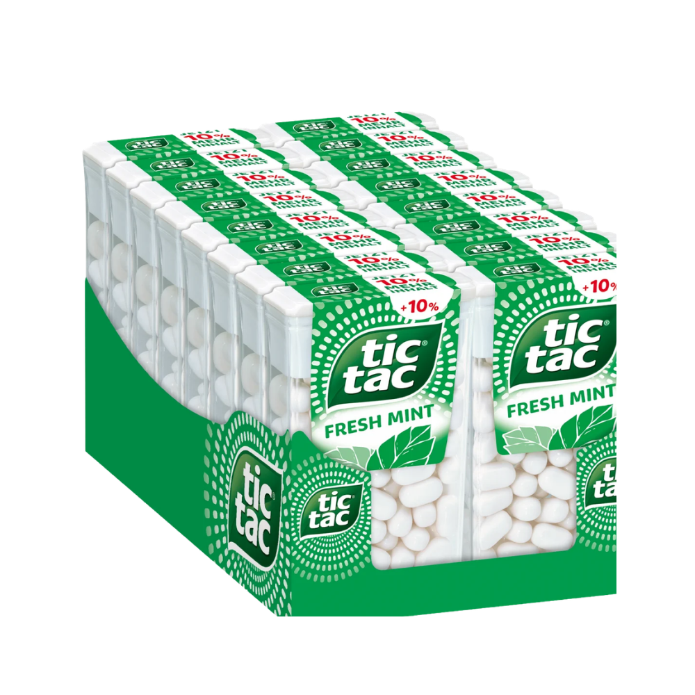 Ferrero - Tic-Tac Fresh Mint - (16x54g) - MHD: 23.08.2027