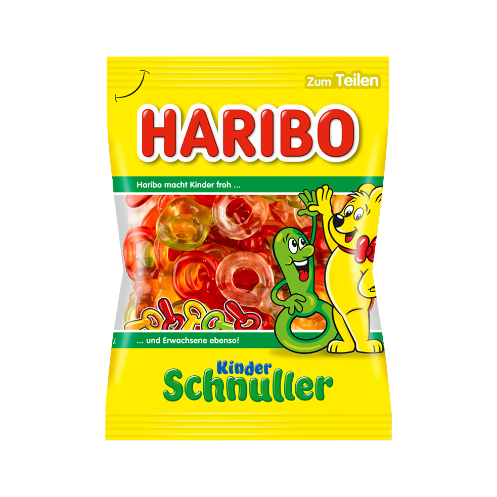 HARIBO - Kinder Schnuller 175g (5 Stk.) - MHD: 10/25