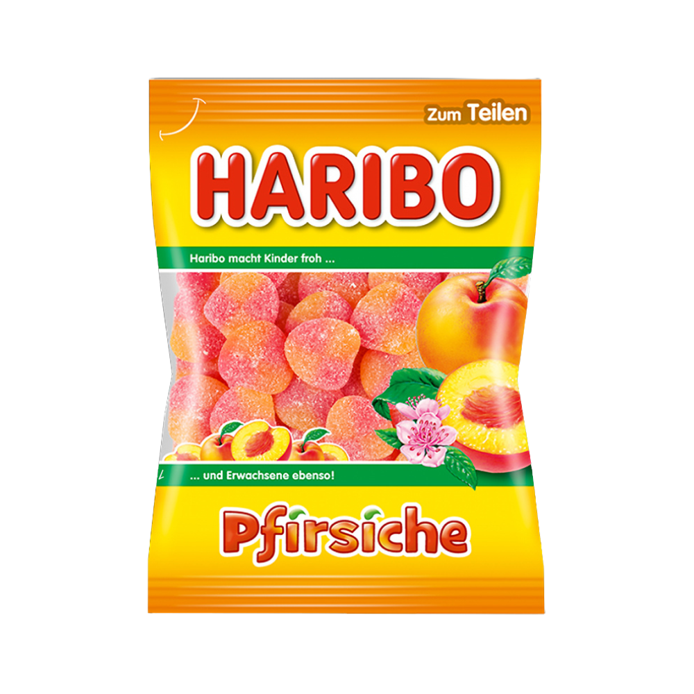 HARIBO - Pfirsiche 175g (5 Stk.) - MHD: 05/2026