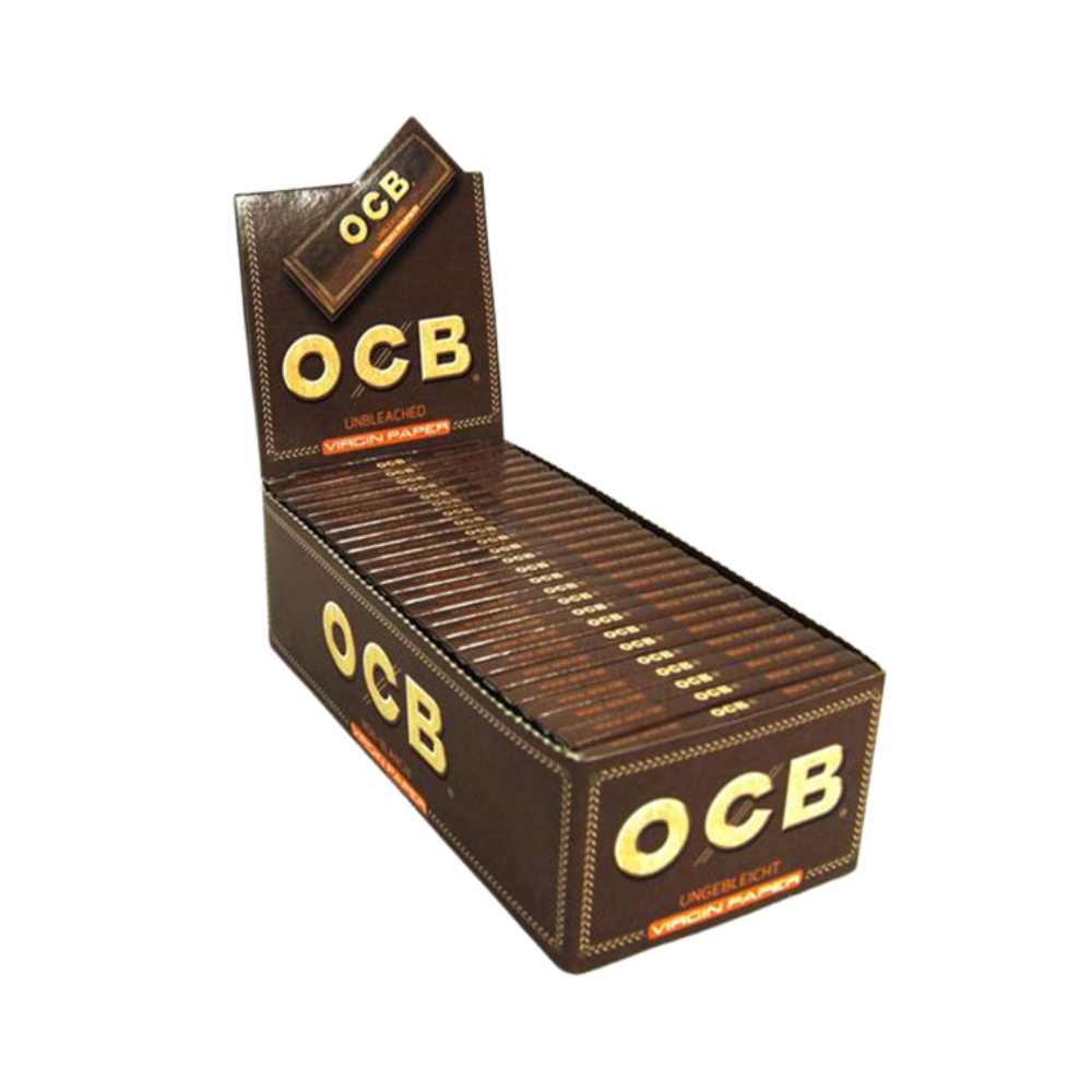 OCB VIRGIN - kurz, Ungebleicht (50 Blatt)