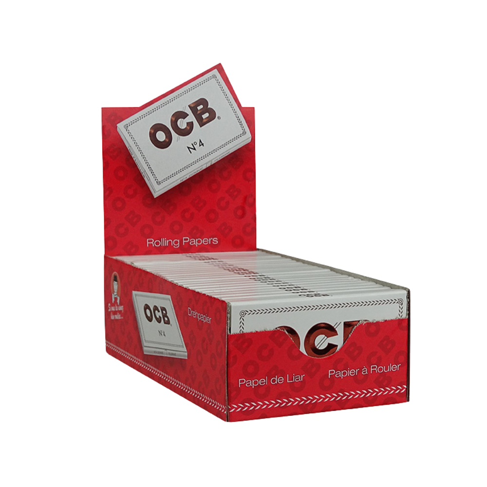 OCB WEISS - No. 4 kurz (100 Blatt)