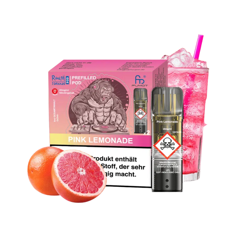 RANdM TORNADO Pods - Pink Lemonade