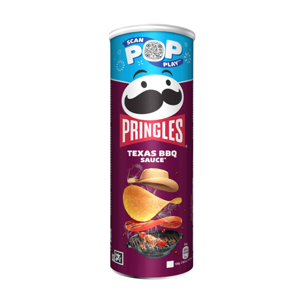 PRINGLES - Texas BBQ (165g) - MHD: 22.04.2027