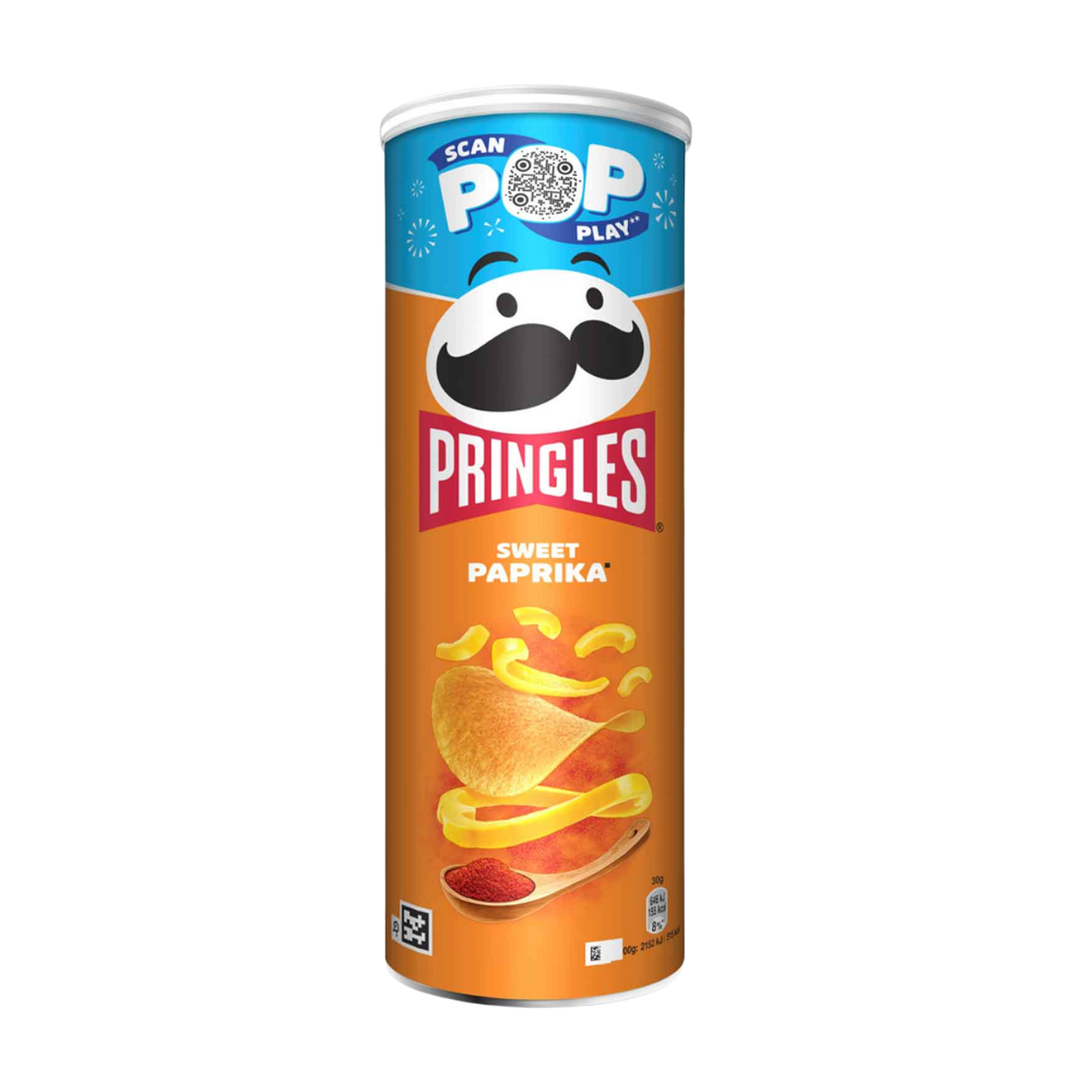 PRINGLES - Sweet Paprika (165g) - MHD: 13.03.2027