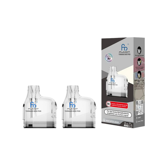 RANdM TORNADO Box Pod 12.000 Züge - Refillable Pods 2er Pack