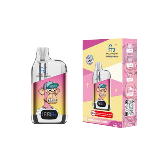 RANdM TORNADO Box Pod 12.000 Züge - Yellow Pink