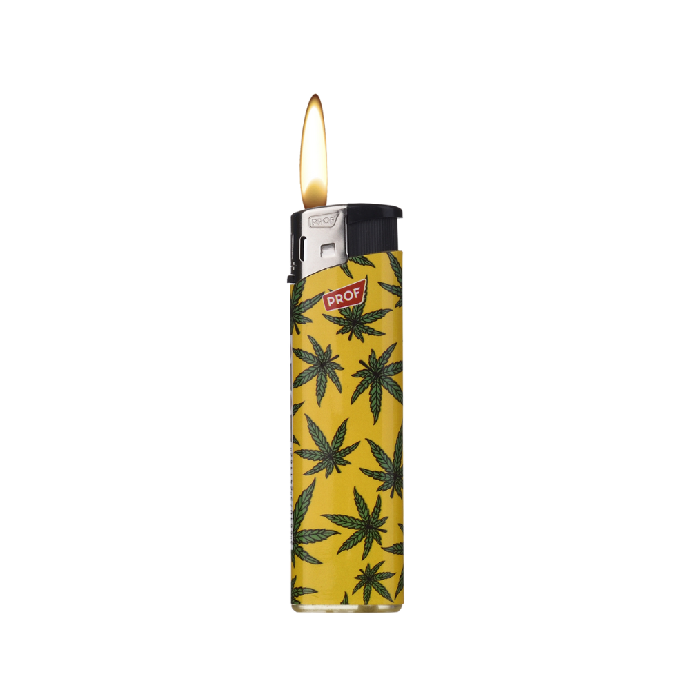PROF - Elektrisches Feuerzeug Rasta Leaves