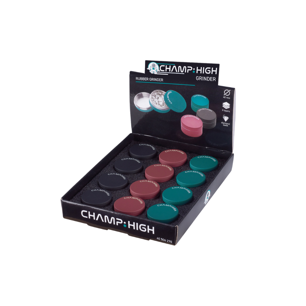 CHAMP HIGH GRINDER - Gummi 40mm 3-teilig