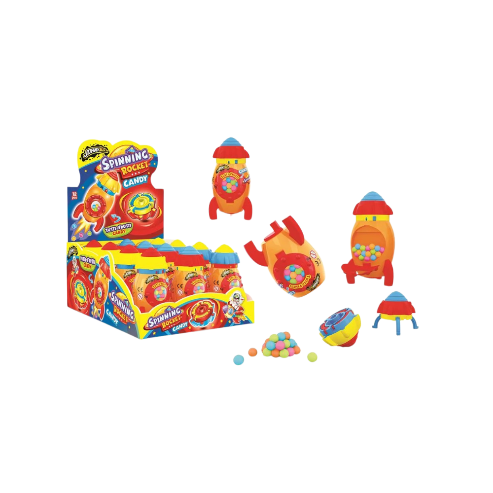 JOHNY BEE - Spinning Rocket Candy 12x5g - MHD: 30.05.2026