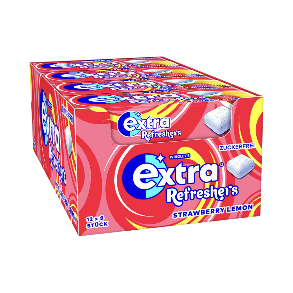 WRIGLEY’S - Extra Refresher Strawberry Lemon - MHD: 07.03.2027
