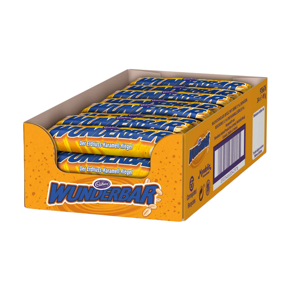 CADBURY - Wunderbar Erdnuss - MHD: 13.12.2025