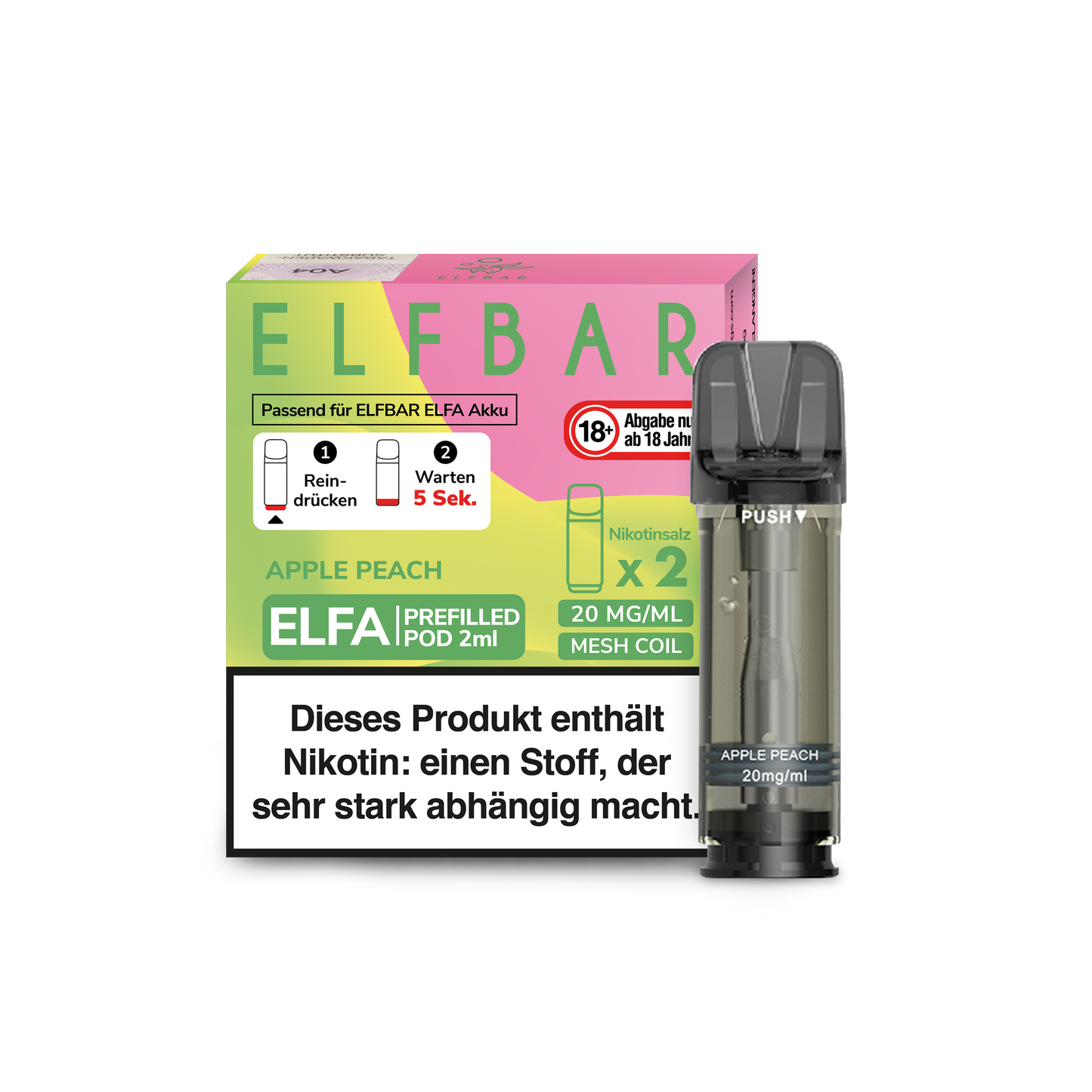 ELFA PODS - Apple Peach