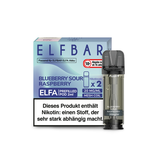 ELFA PODS - Blueberry Sour Raspberry