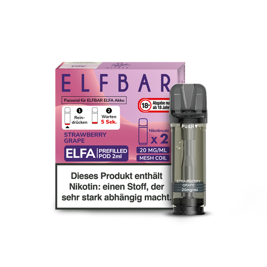 ELFA PODS - Strawberry Grape