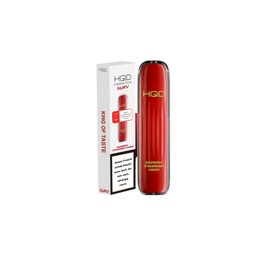 HQD SURV - Raspberry Strawberry Cherry