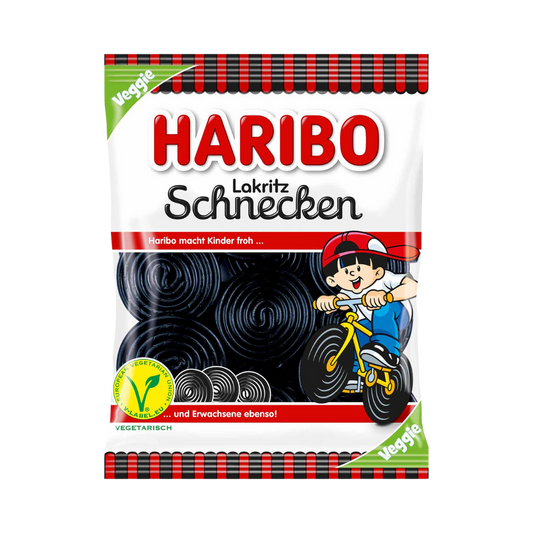 HARIBO - Lakritz Schnecken 175g (5 Stk.) - MHD: 03.2026