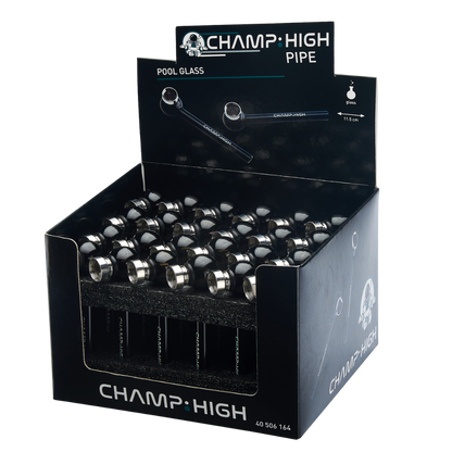 CHAMP HIGH PIPE - klassische Glasspfeife