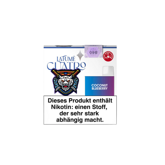LA FUME CUATRO - Coconut Blueberry
