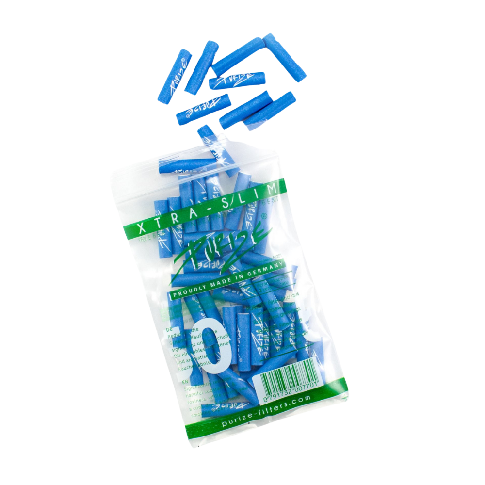 Purize Xtra Slim Filter (5,9mm) - Blue (5 Beutel)