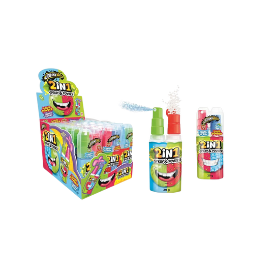 JOHNY BEE - 2in1 Spray & Powder 24x20g - MHD: 30.07.2027