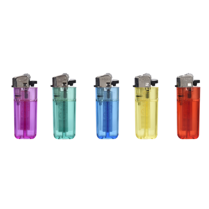 PROF - Flint Feuerzeug Mini Transparent