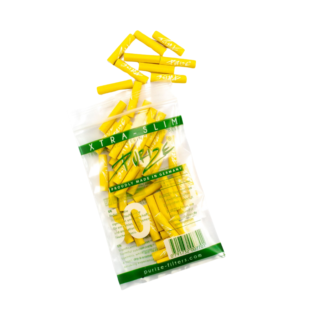 Purize Xtra Slim Filter (5,9mm) - Yellow (5 Beutel)